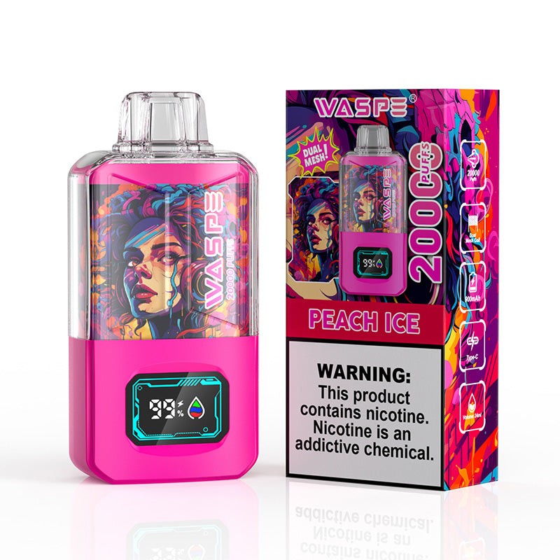 peach ice waspe box 20000