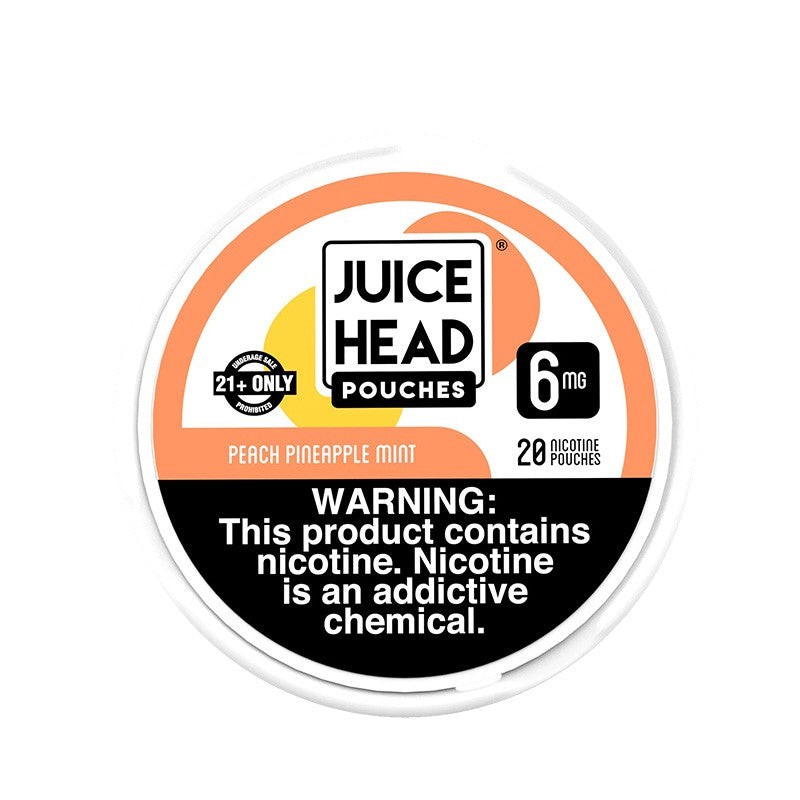 peach pineapple mint juice head nicotine pouches