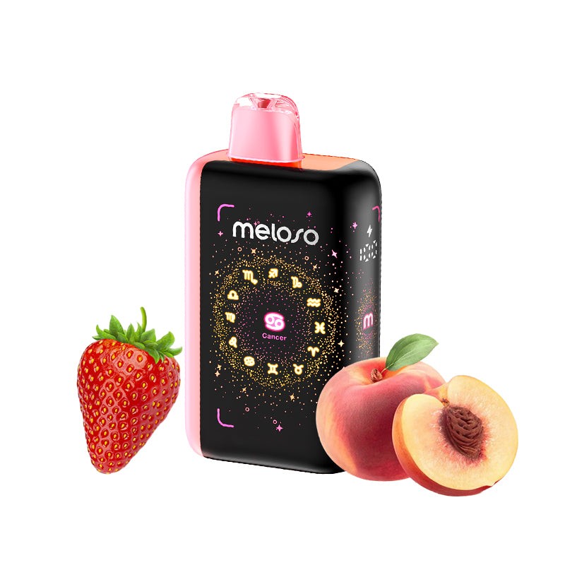 geek bar meloso bar 30000 peachy strawmelon