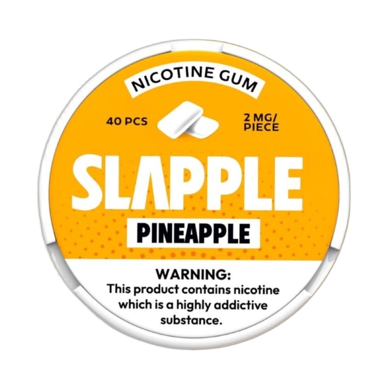 slapple nicotine gum pineapple