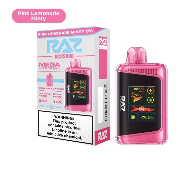 raz dc25000 pink lemonade minty