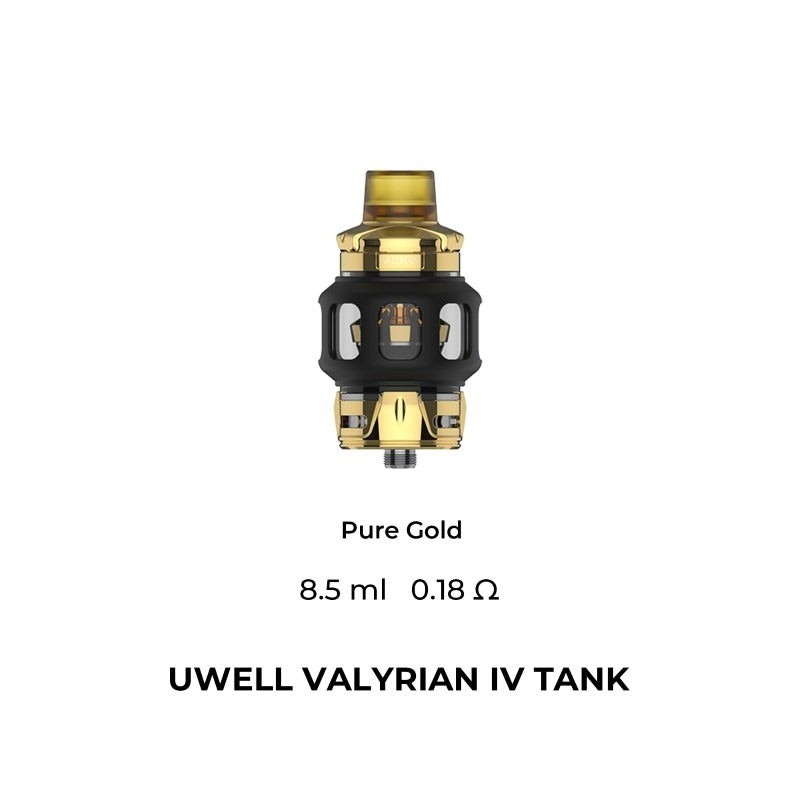 pure gold uwell valyrian 4 sub