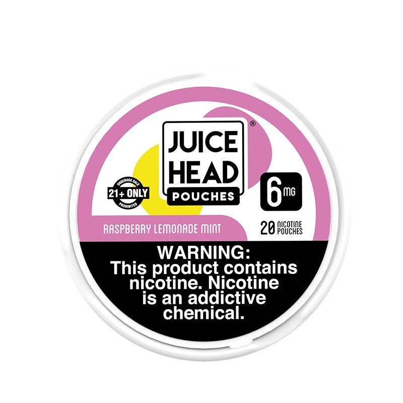 raspberry lemonade mint juice head nicotine pouches