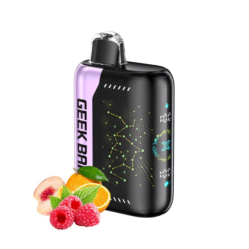 raspberry peach lime geek bar pulse x 25k