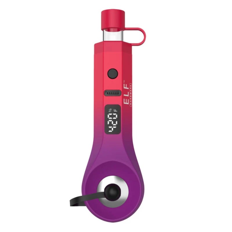 red purple elf canndab wax vaporizer