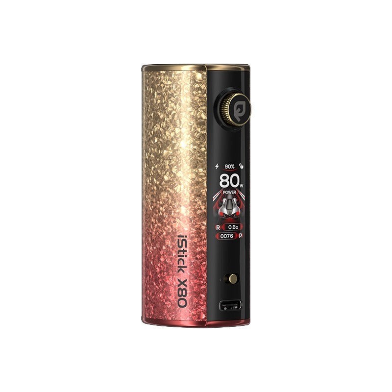 red yellow gradient eleaf istick x80 box mod