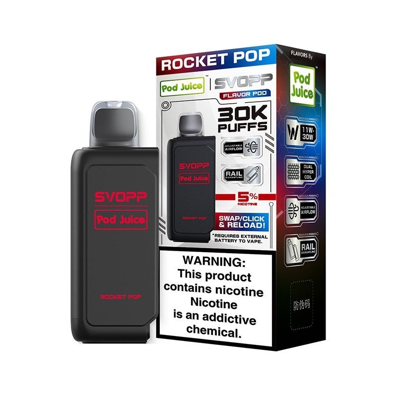 rocket pop oxbar svopp pod 35k