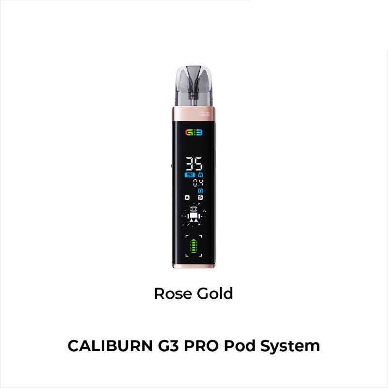 rose gold uwell caliburn g3 pro