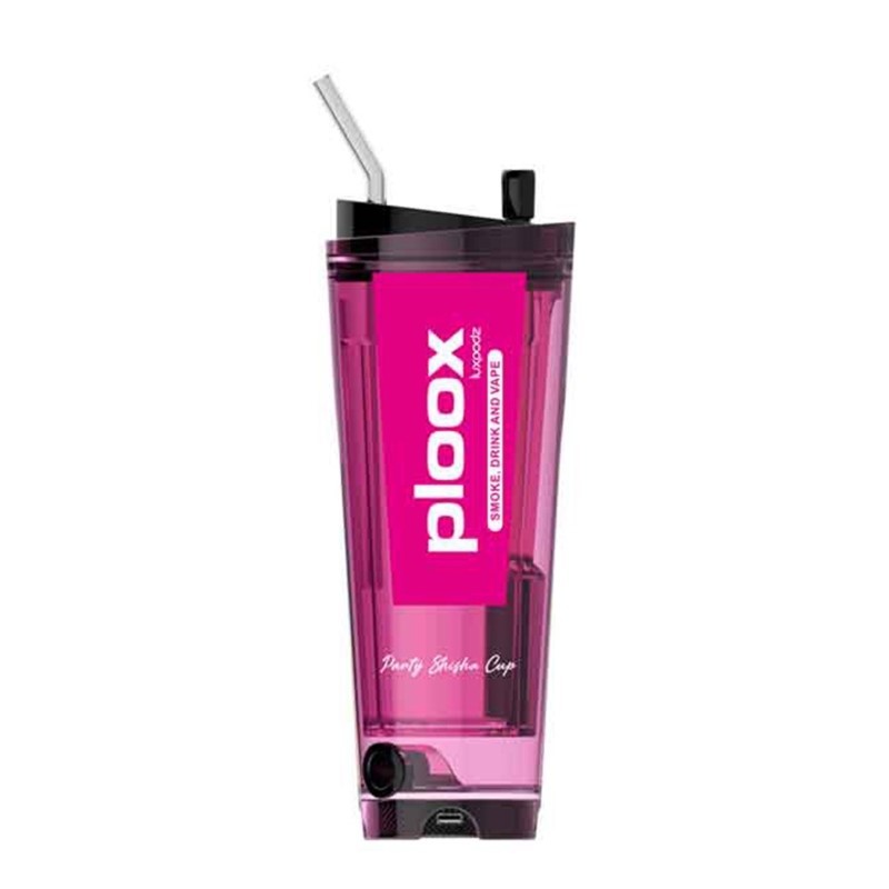 rose pink ploox x party shisha cup