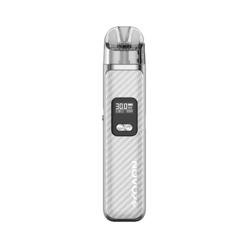 silver carbon fiber smok novo pro leather series