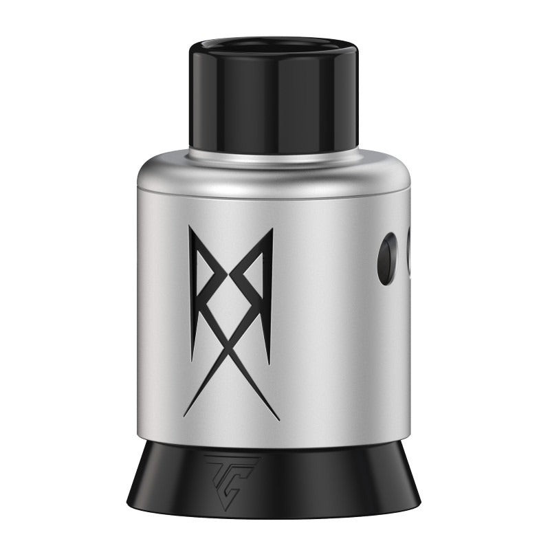 silver thundercloud grimmgreen recoil r3 rda single coil