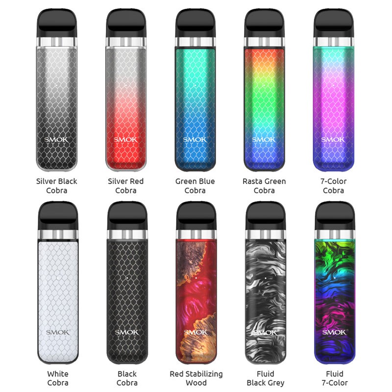 smok novo 2x kit all colors