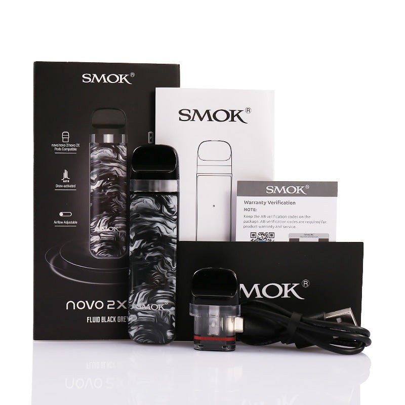 smok novo 2x kit package