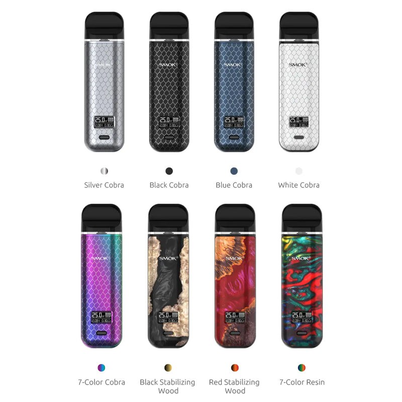 smok novo x all colors