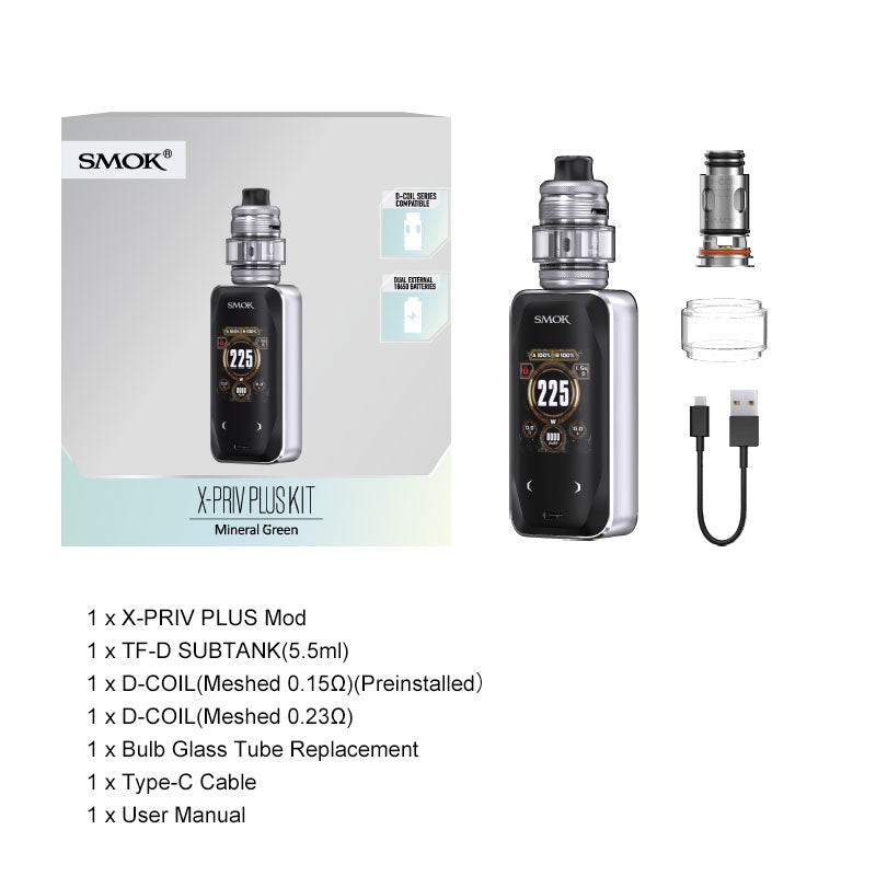smok x priv plus package