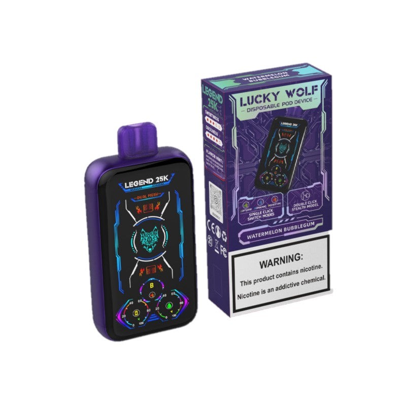 snowwolf lucky wolf legend 25k vape