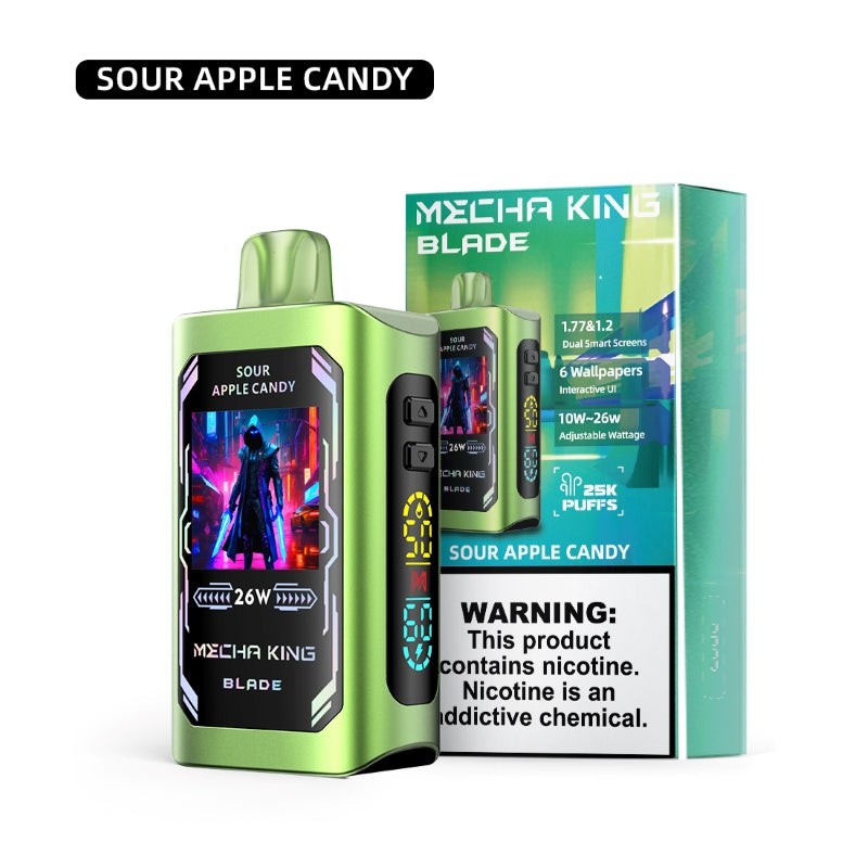 sour apple candy mecha king blade 25k