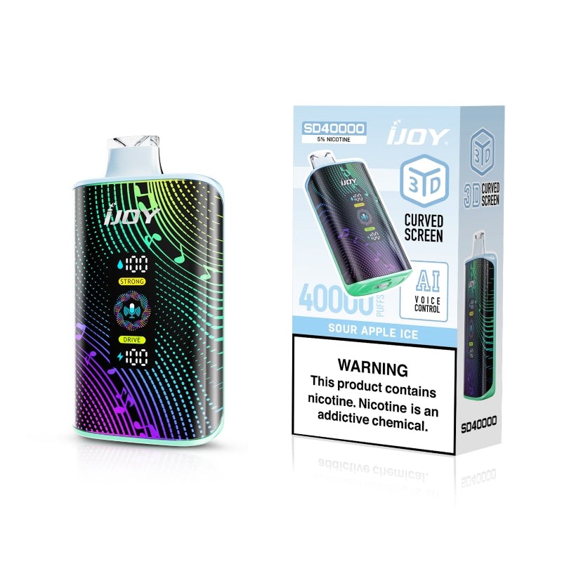 ijoy bar sd40000 sour apple ice