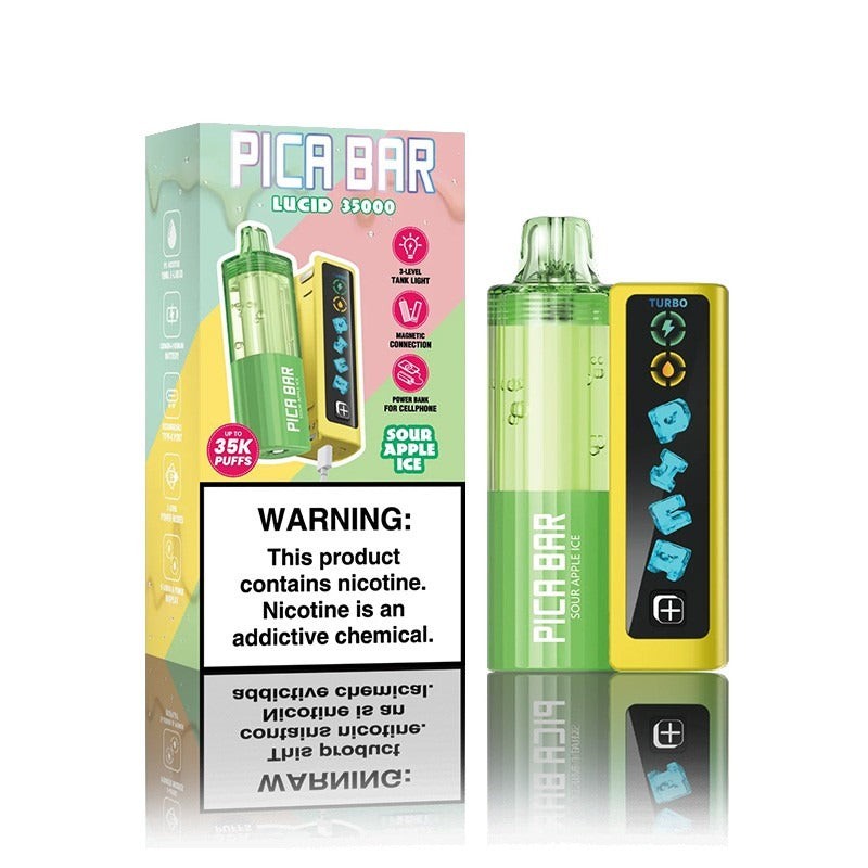 sour apple ice pica bar lucid 35k