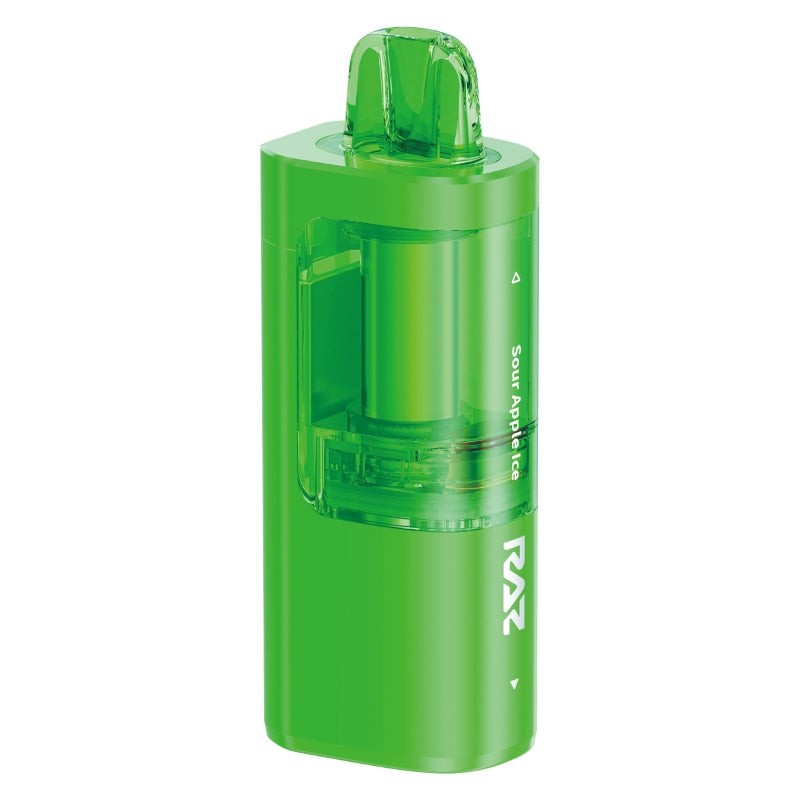 sour apple ice raz vue 50k pod
