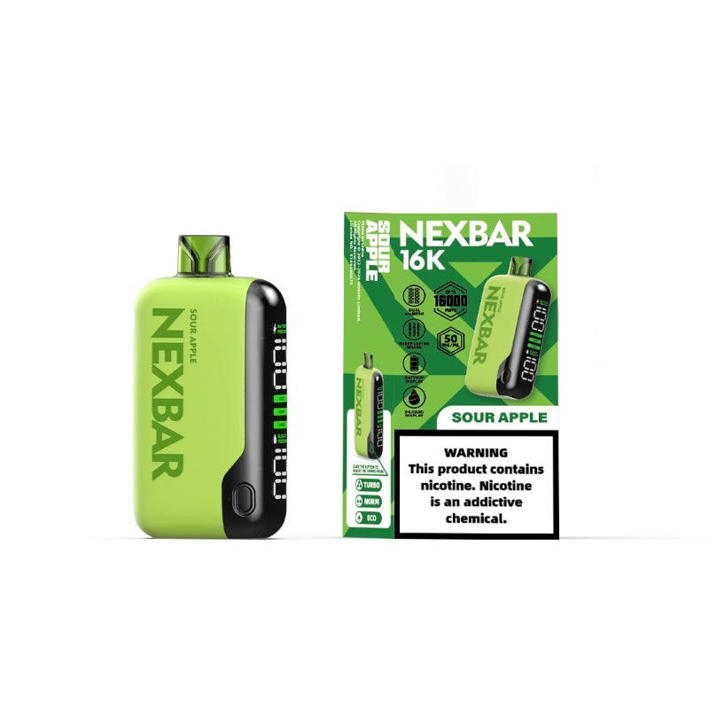sour apple wotofo nexbar 16k