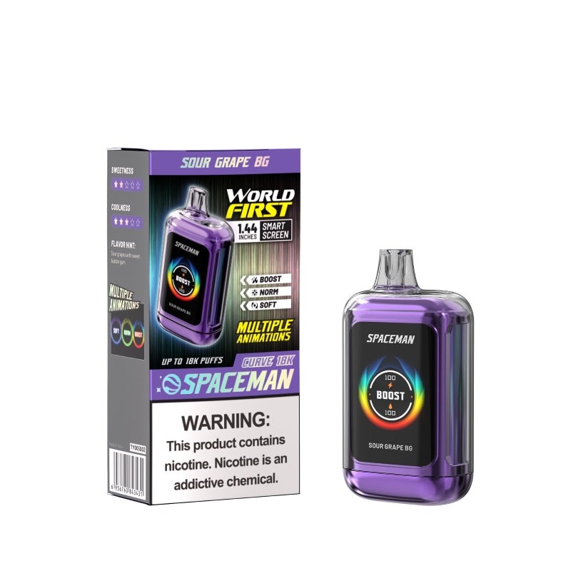 sour grape bg spaceman curve 18000