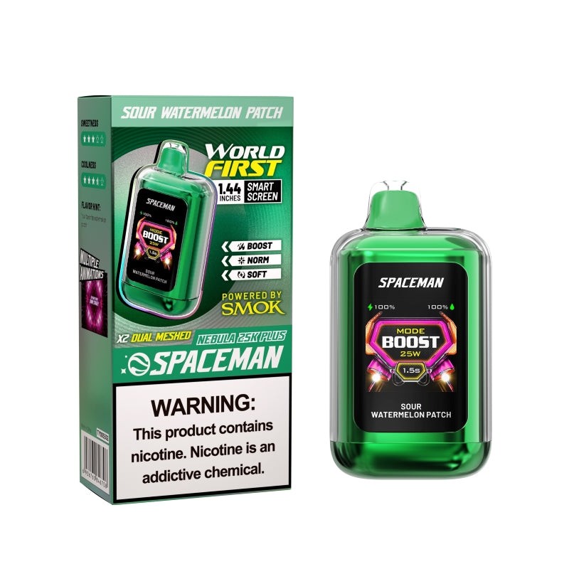 spaceman nebula 25k plus sour watermelon patch