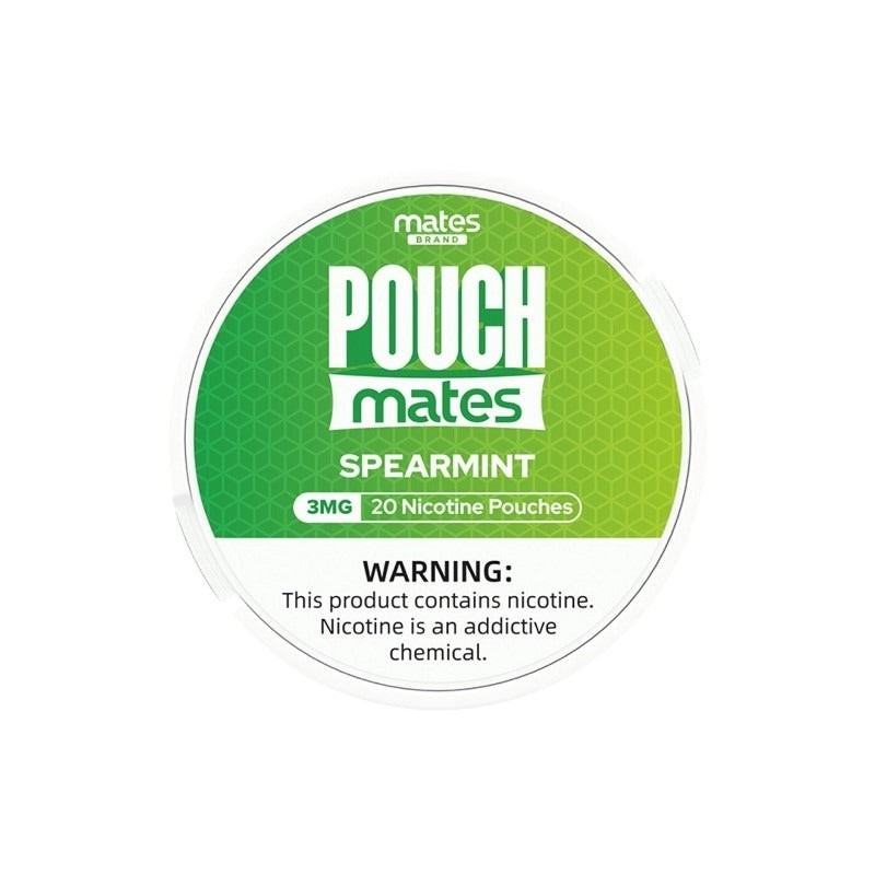 spearmint mates brand pouchmate nicotine pouches