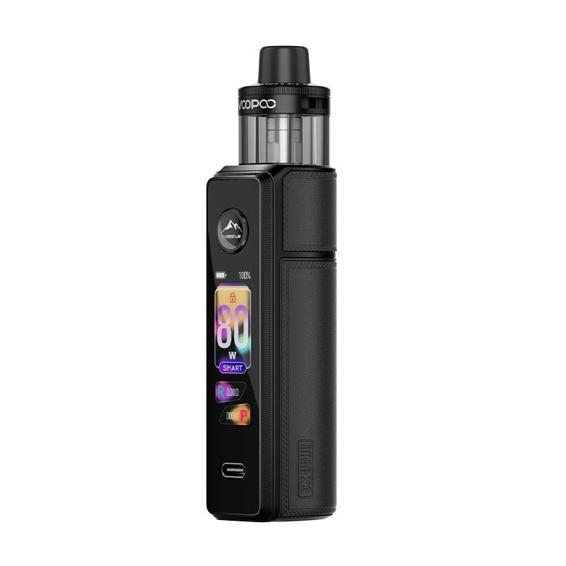 spray black voopoo drag x3 kit