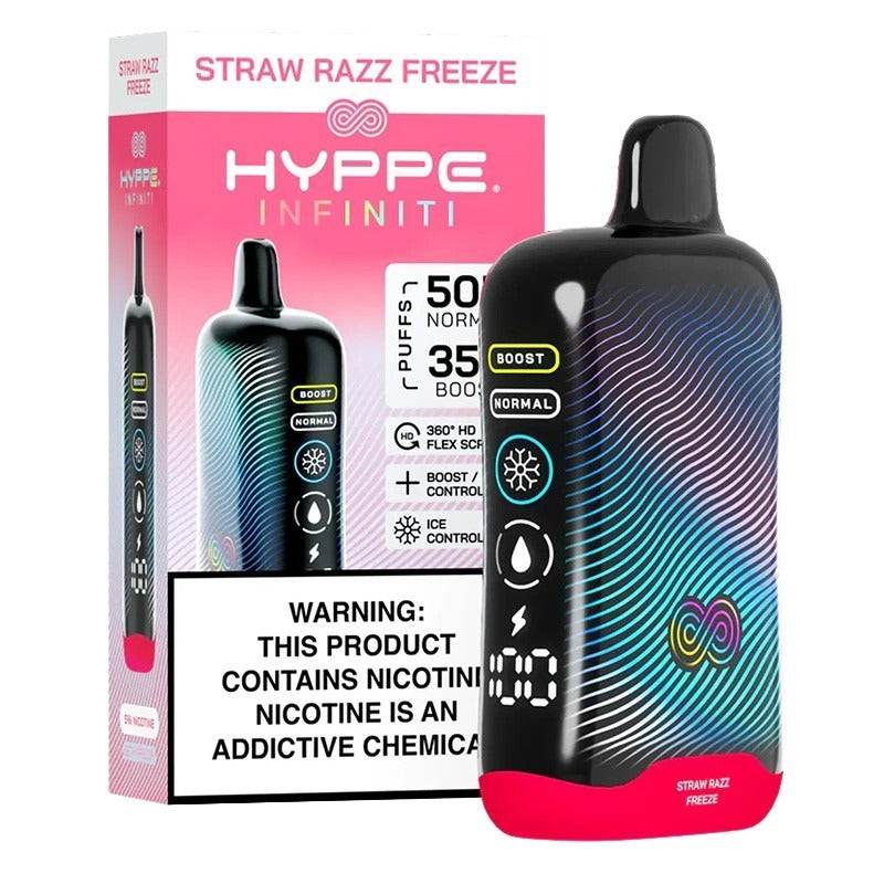 straw razz freeze hyppe infiniti 50k