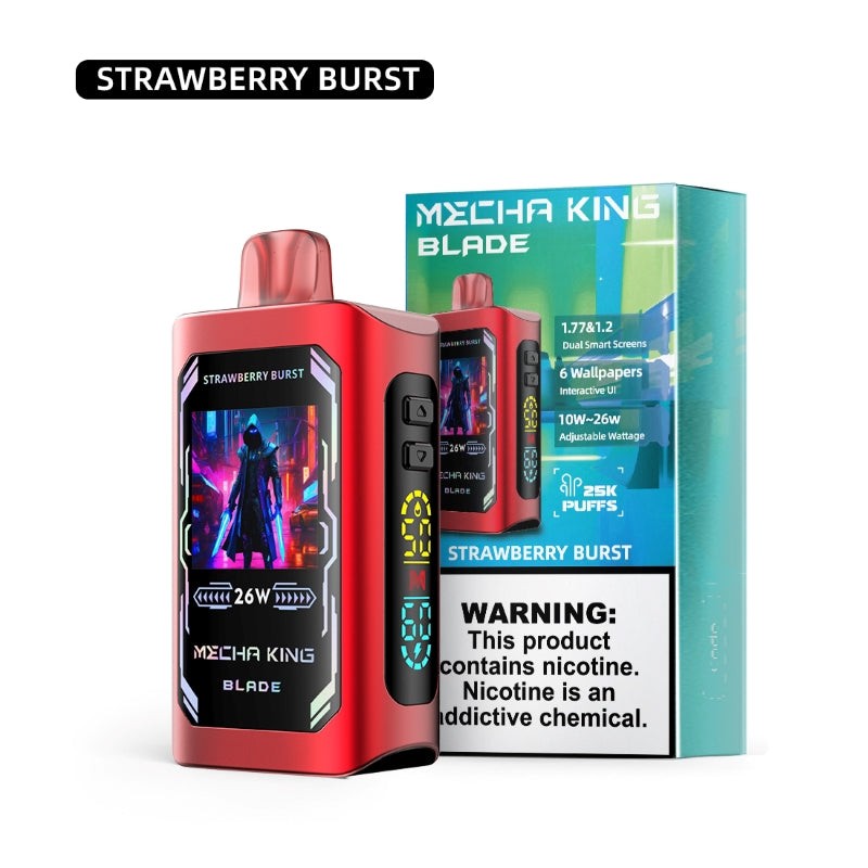 strawberry burst mecha king blade 25k