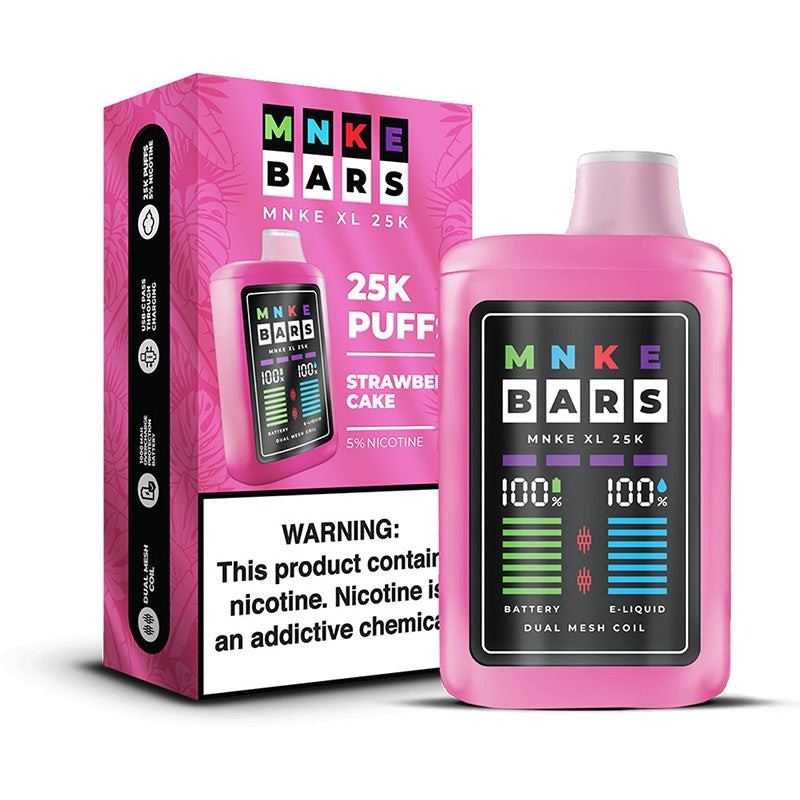 strawberry cake mnke bars xl 25k