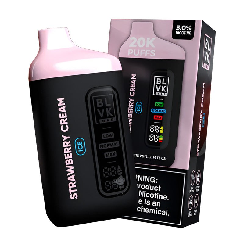 strawberry cream ice blvk bar 20000