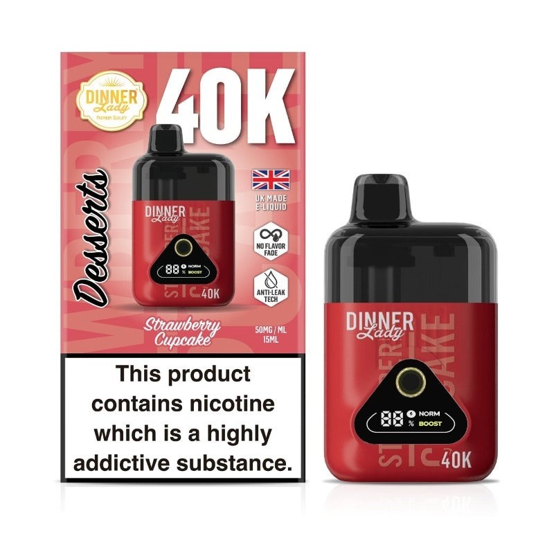 strawberry cupcake dinner lady desserts 40k