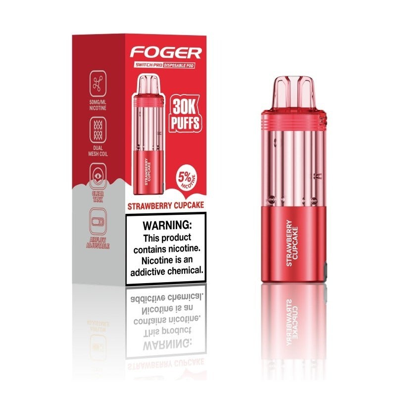 strawberry cupcake foger switch pro pod