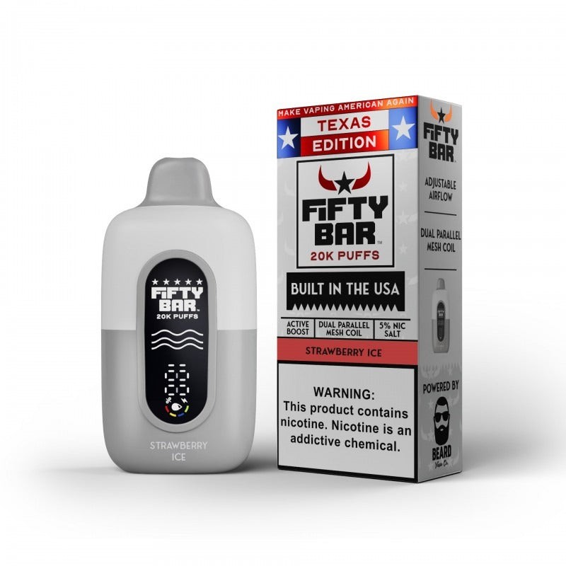 strawberry ice fifty bar texas edition 20k