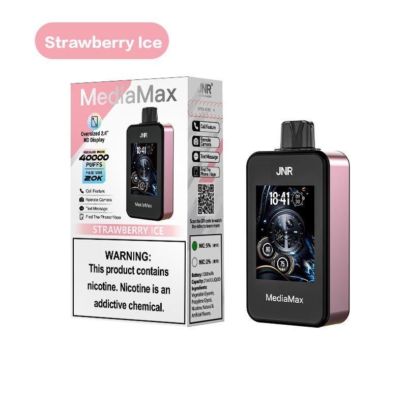 mediamax vape strawberry ice