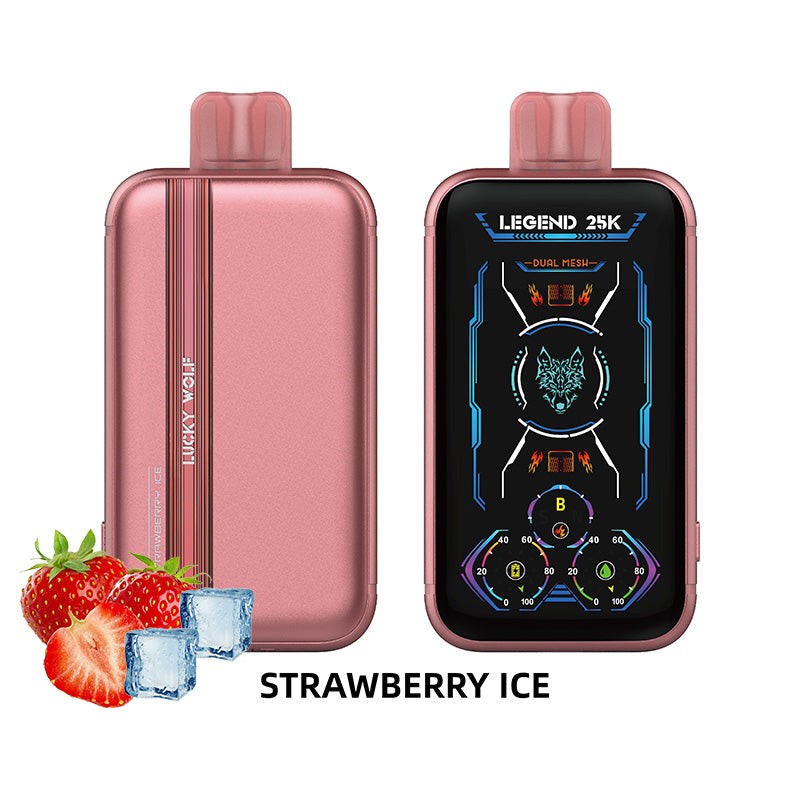 snowwolf lucky wolf legend 25k strawberry ice