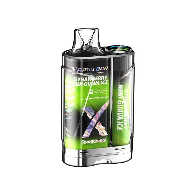 strawberry kiwi guava ice vapgo bar x 12000