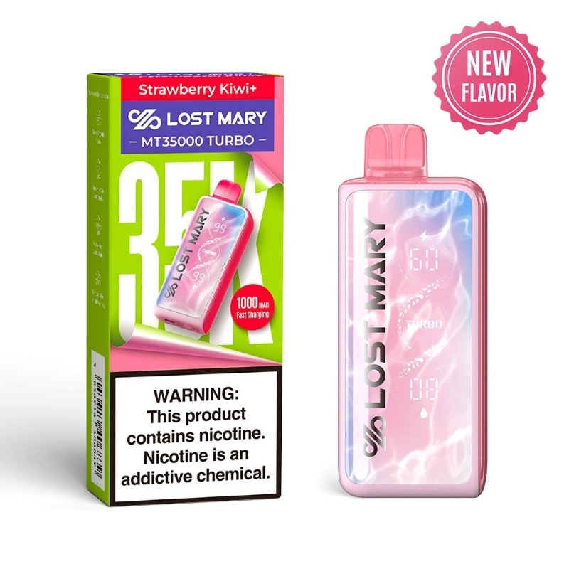 lost mary mt35000 turbo strawberry kiwi