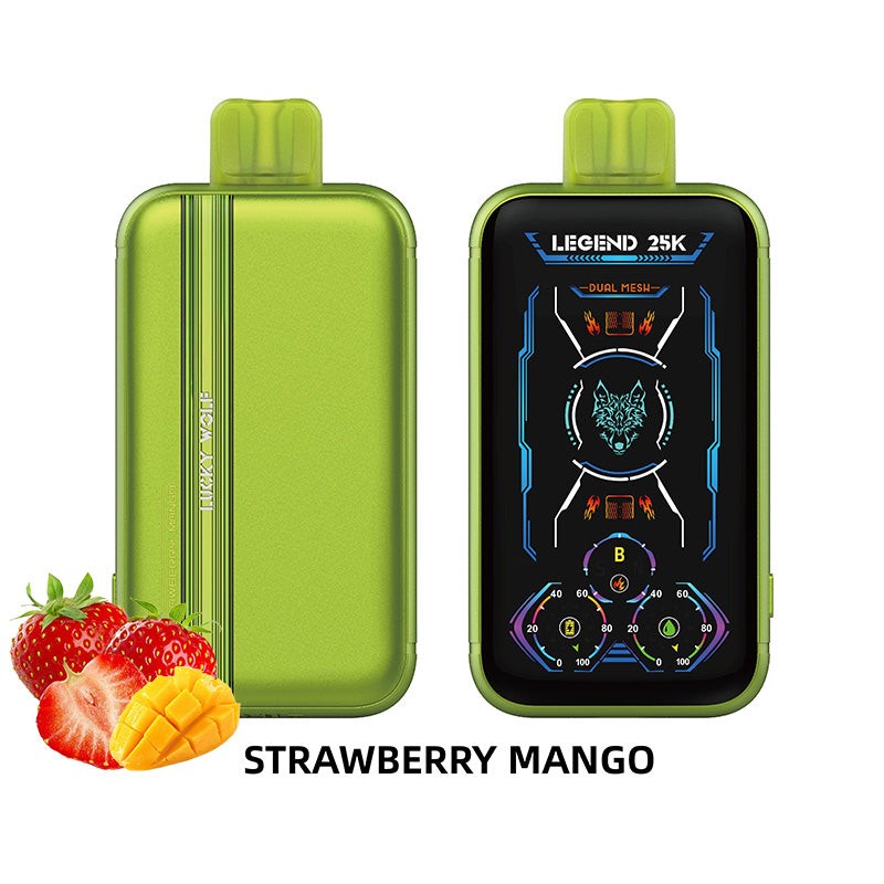 snowwolf lucky wolf legend 25k strawberry mango