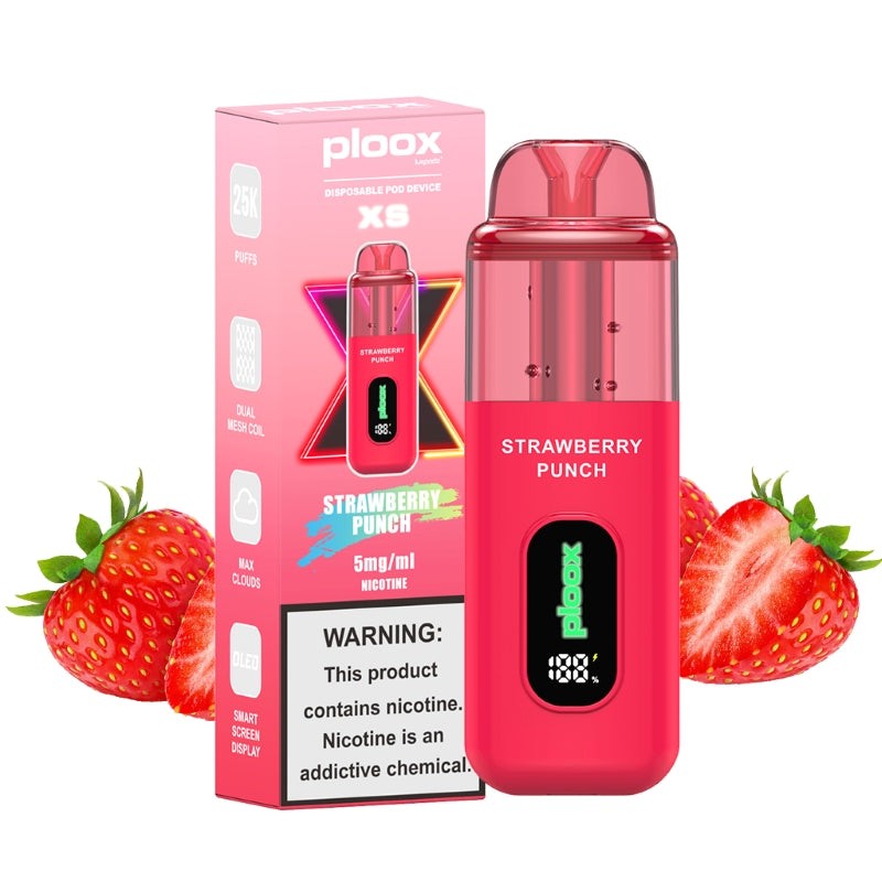 strawberry punch ploox xs 25k