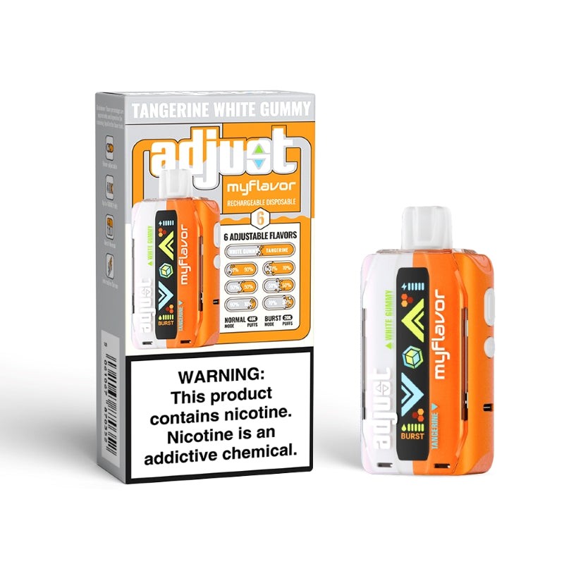 adjust myflavor 40k tangerine white gummy