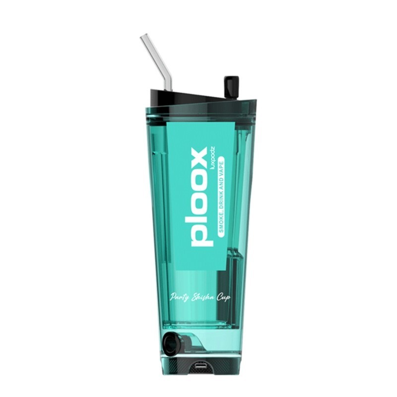 tiffany blue ploox hookah cup