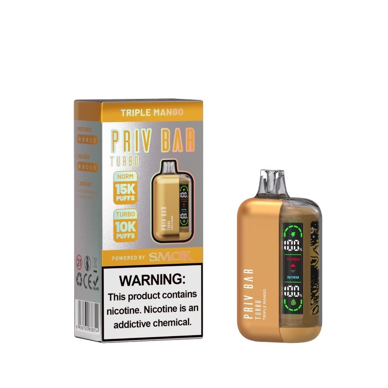 triple mango smok priv bar turbo 15000