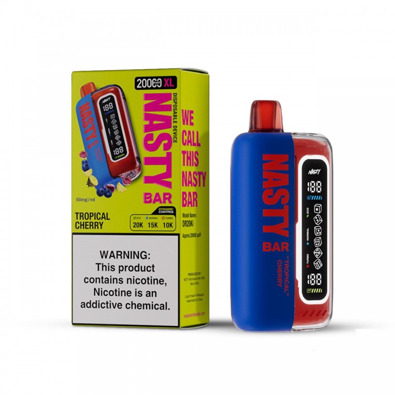 tropical cherry nasty bar xl 20000