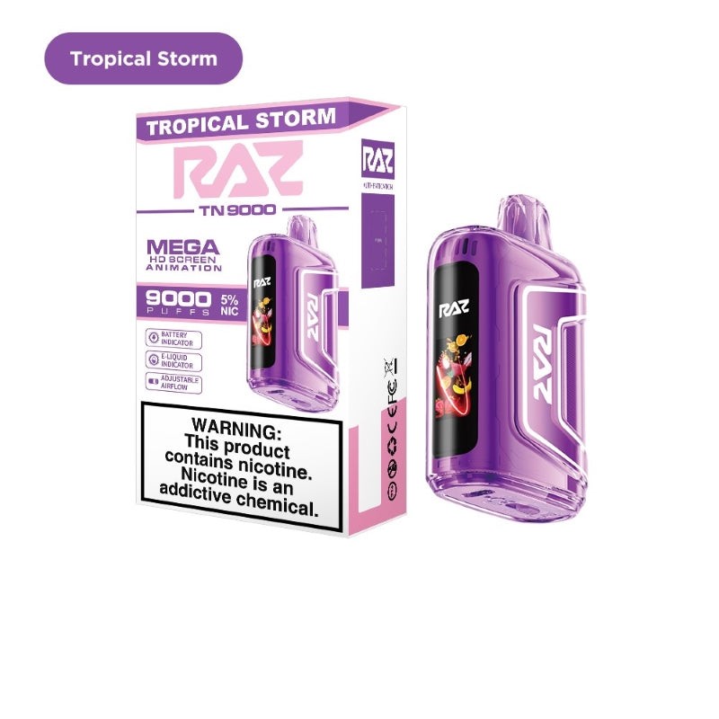 tropical storm raz tn9000