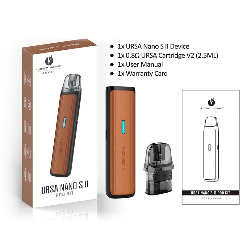 lost vape ursa nano s 2 package