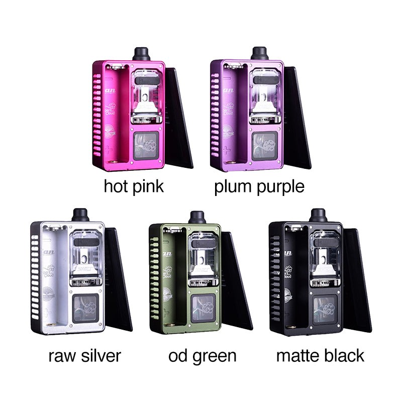 vaperz cloud x gerobak san aio dna80c all colors