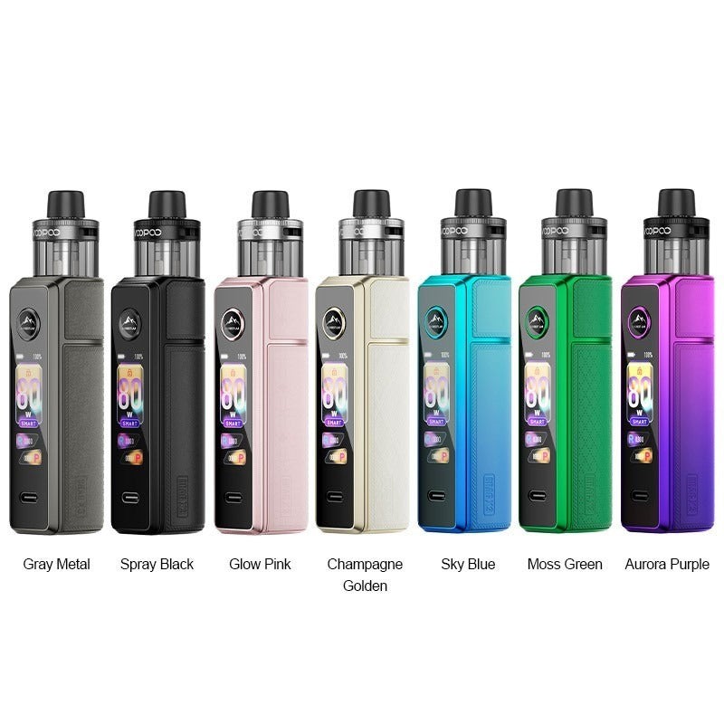 voopoo drag x3 kit all colors